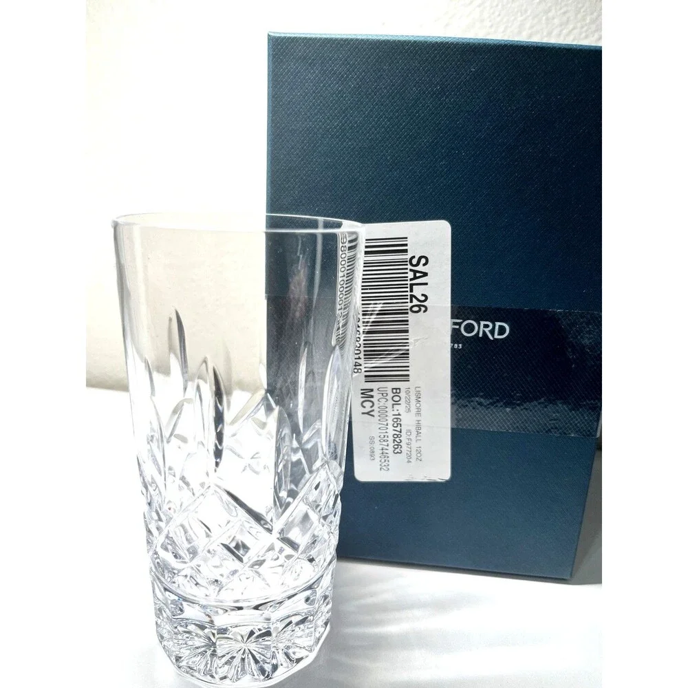 Waterford Lismore Hiball 11.5 oz Crystal Glass – Fine Leaded Drinkware